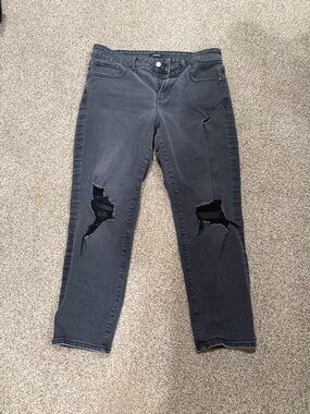 Express Boyfriend Jeans in Black